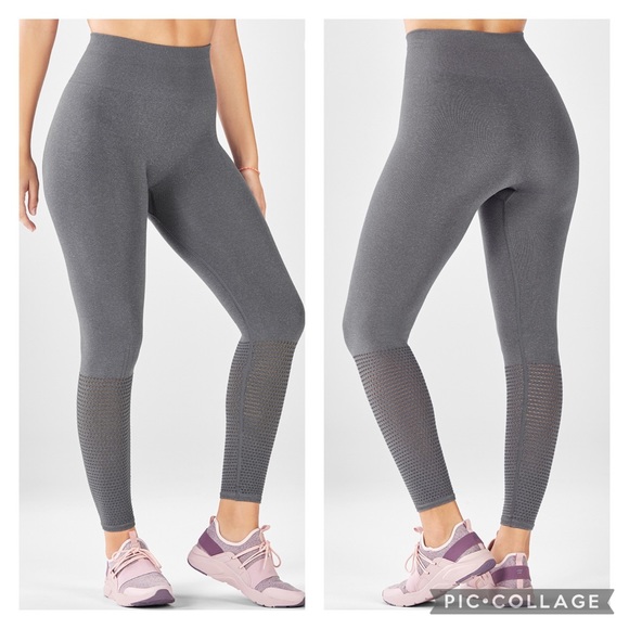 Fabletics Pants - Fabletics Seamless High-Waisted 7/8 Leggings